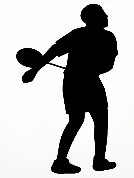 Badminton Spieler