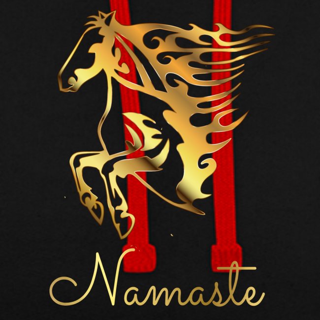 Namaste Horse On Fire