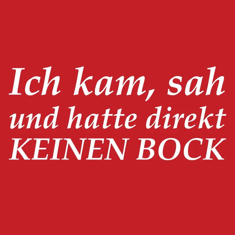 Ich kam, sah und hatte direkt KEINEN BOCK