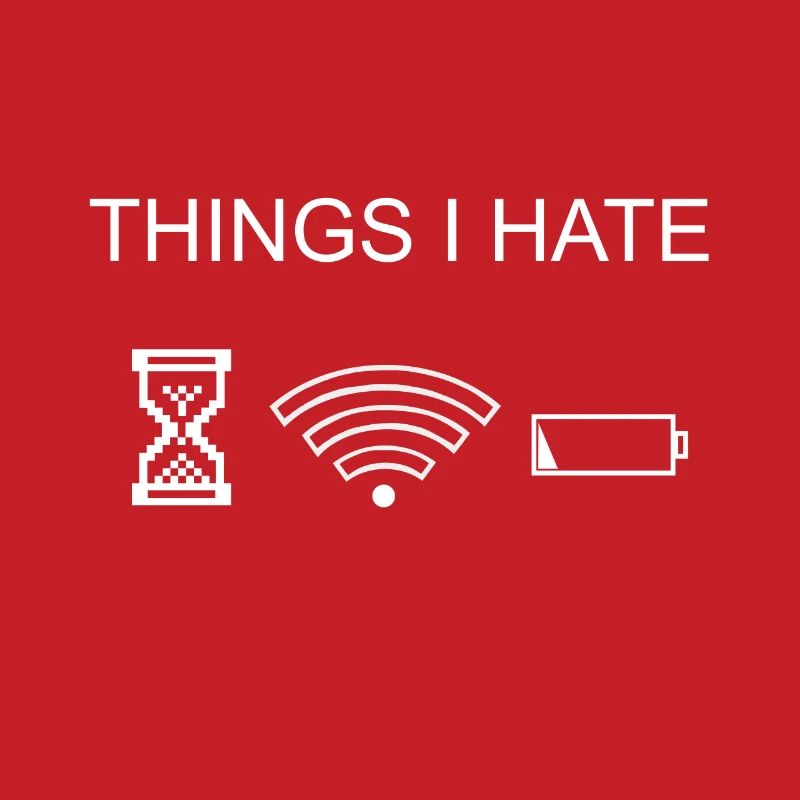 Lustiges Programmierer Gamer Things I HATE