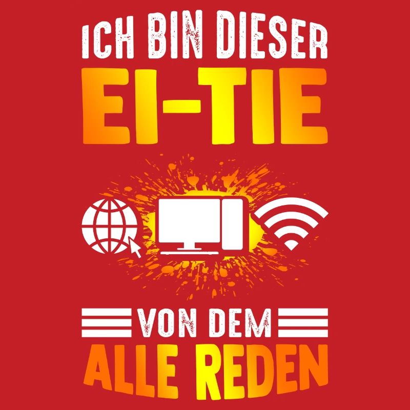 IT Computer PC Profession Abreit Computer Fan Saying IT