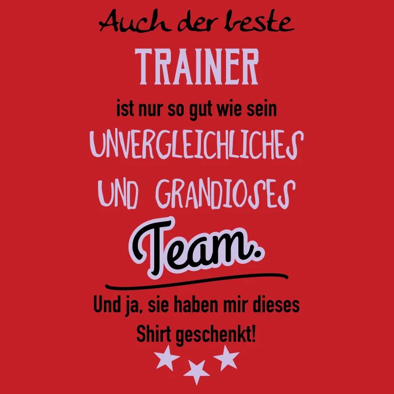 Bester Trainer Shirt