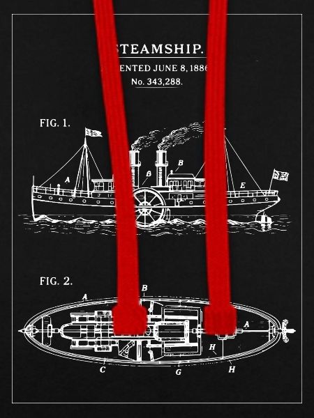 Dampfschiff Blueprint Dampfschiff