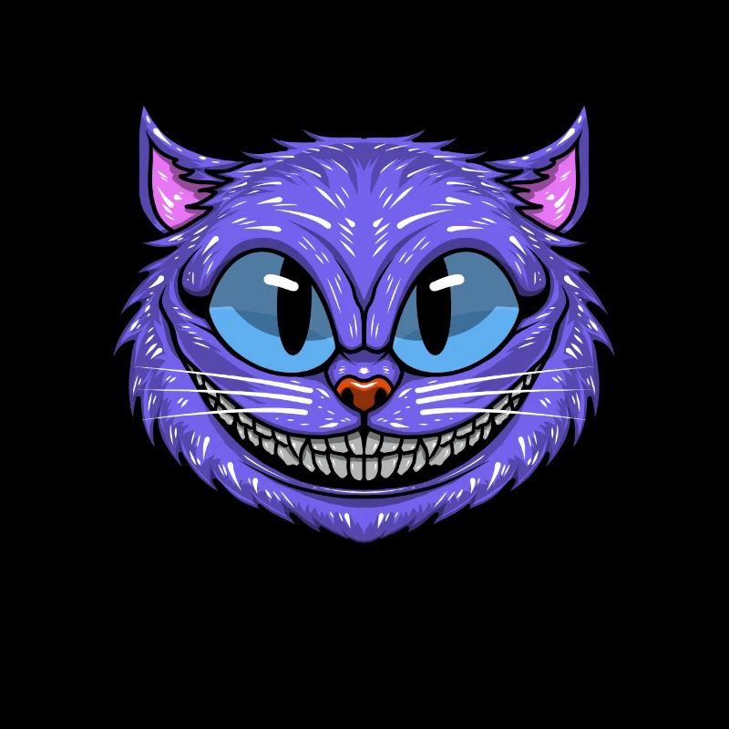 Drôle de chat du Cheshire