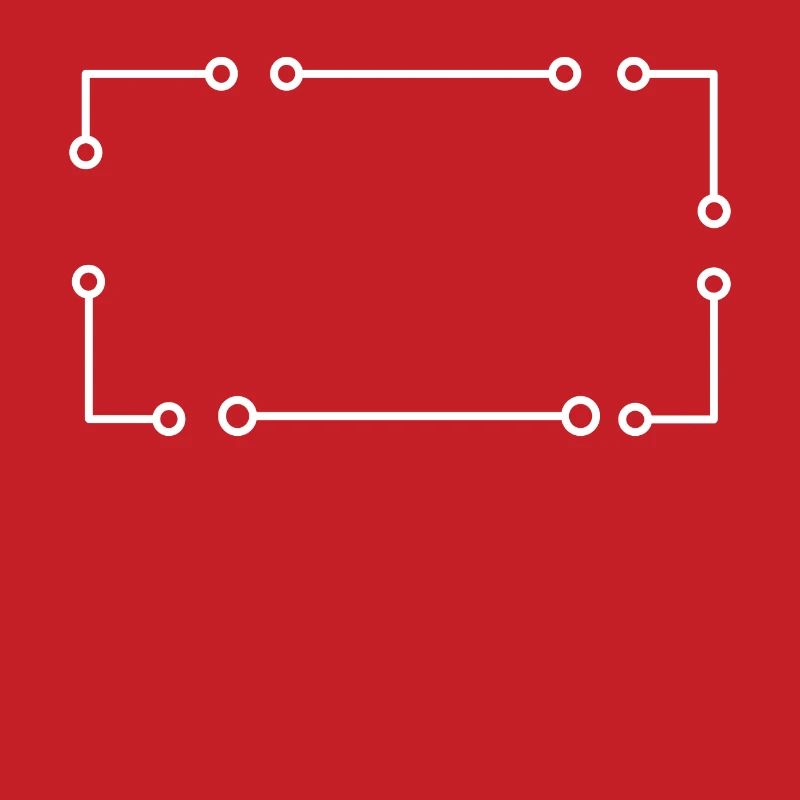 Frame Rectangular shape in white