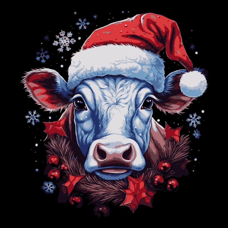 Weihnachtskuh