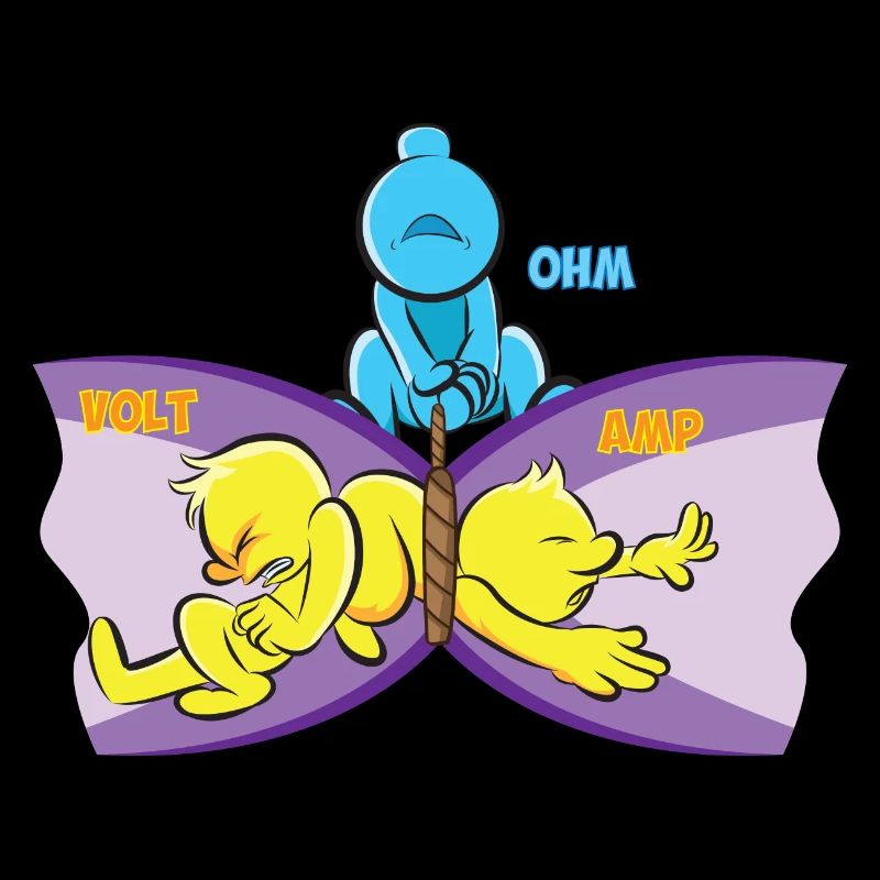 Ohm law electrical engineering physics physicist gift