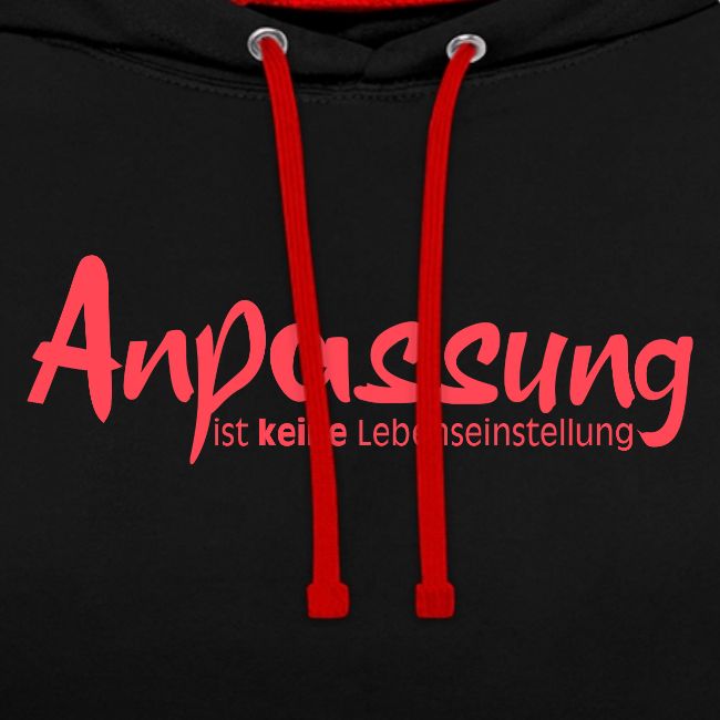 Anpassung rot