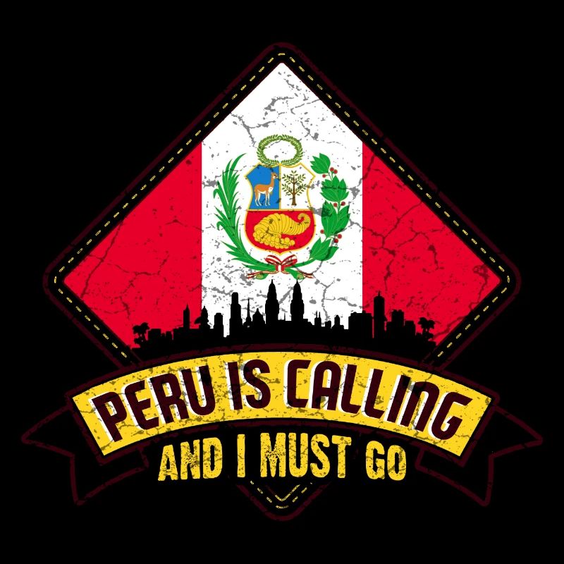 Peru Flag Peruvian
