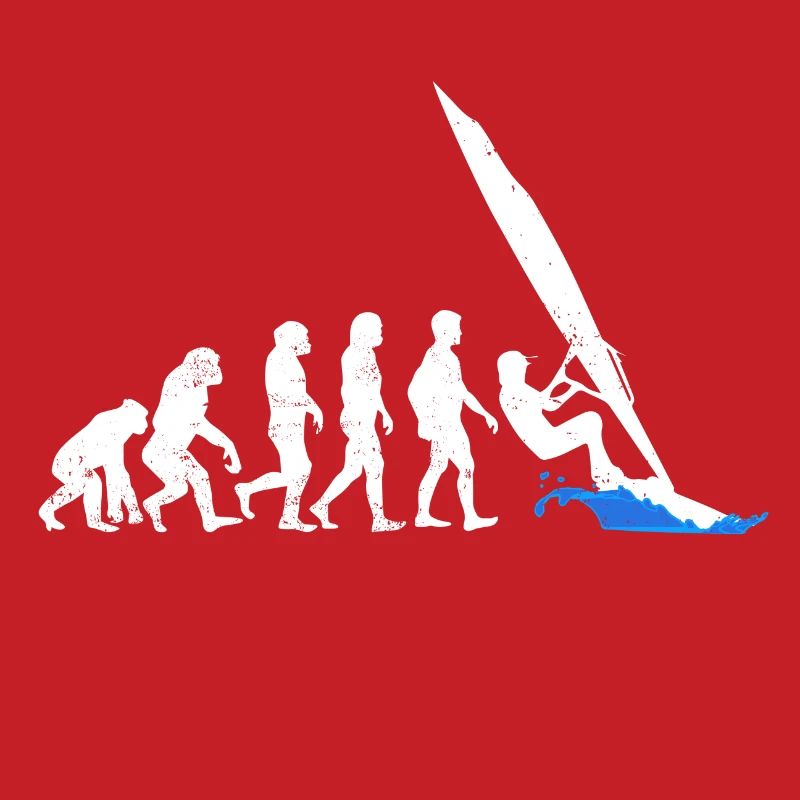 Evolution de l'évolution de la planche à voile