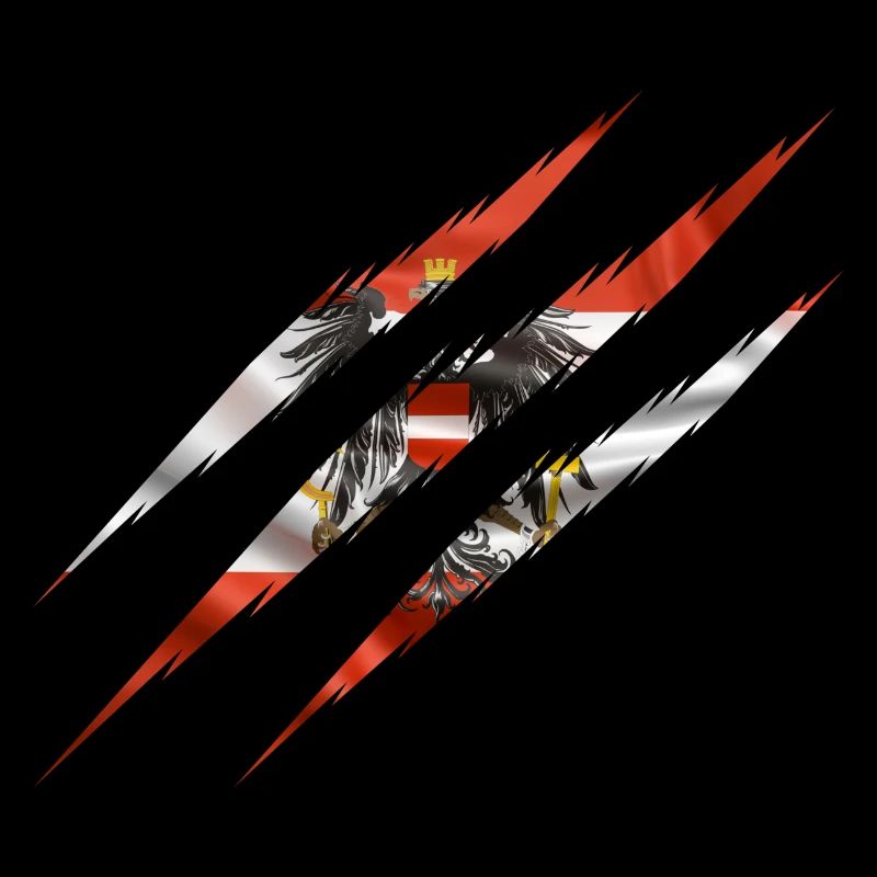 Austria scratch claws scratching cut track cracks