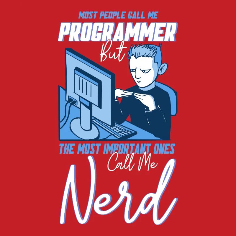 Softwareentwickler Computerfreak Programmierer