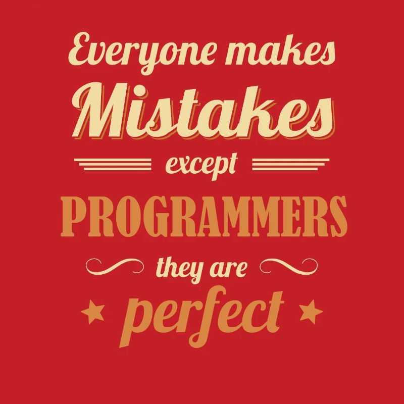 Les programmeurs sont parfaits Développeur Codeur