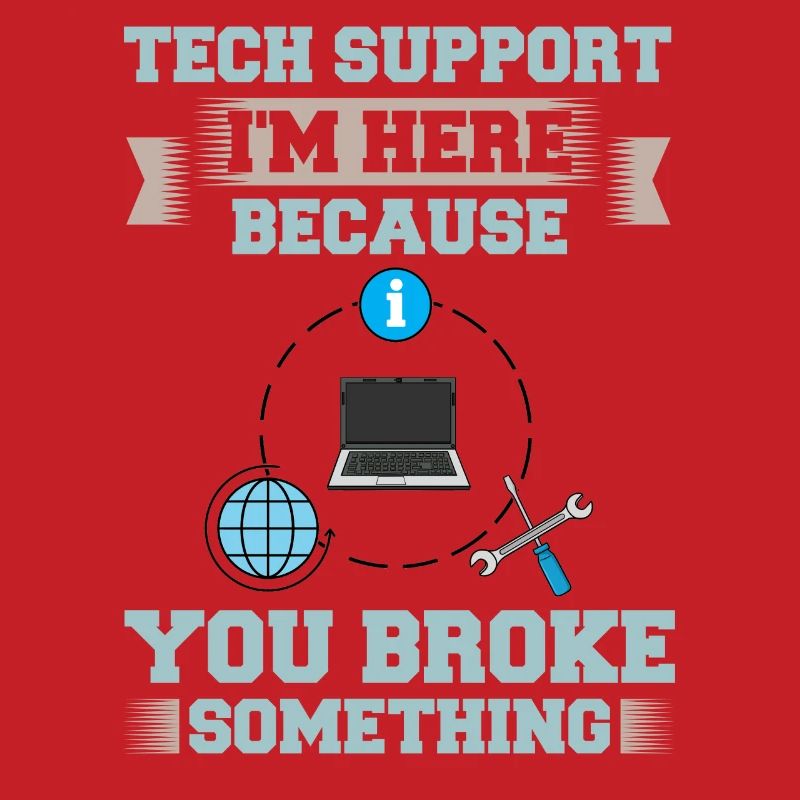Tech Support IT Technischer Hilfe Helpdesk
