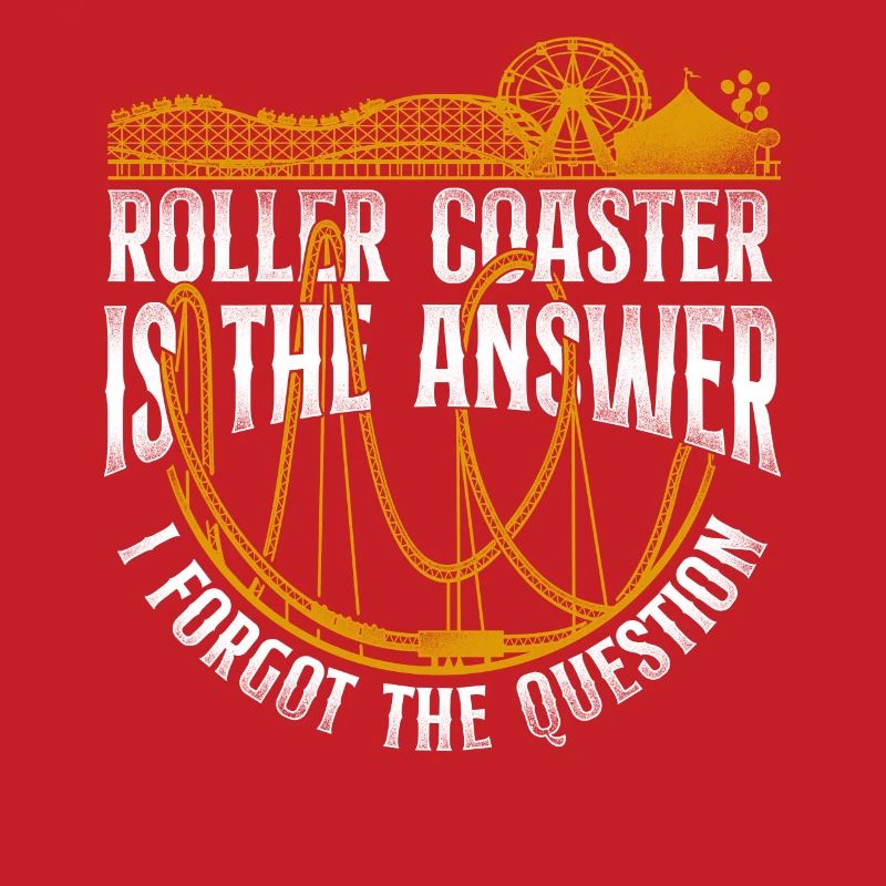 Roller Coaster Vintage Roller