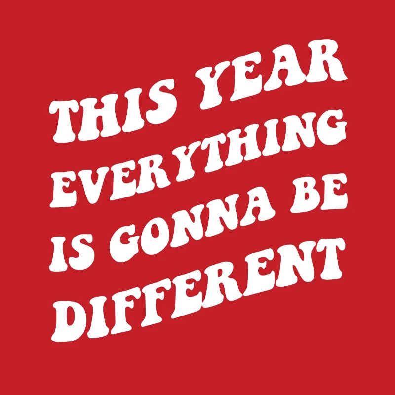 This year everything will be different