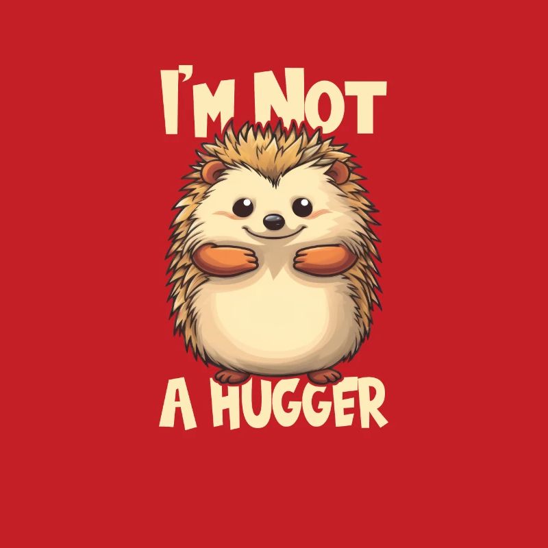 Stacheliger Comic Igel