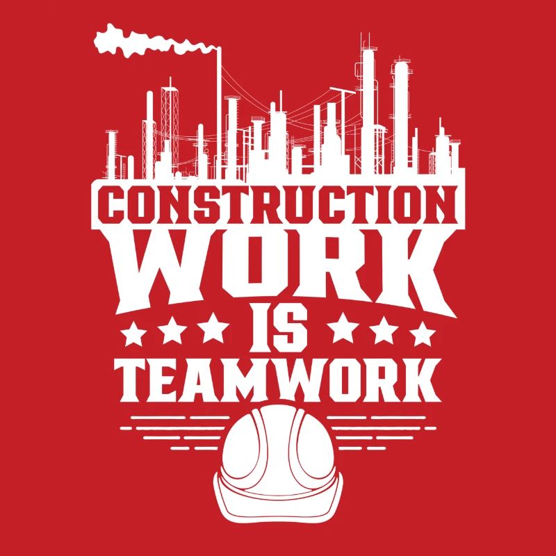 Les travaux de construction sont un travail d’équipe Travail d’équipe Chantier de construction Construction