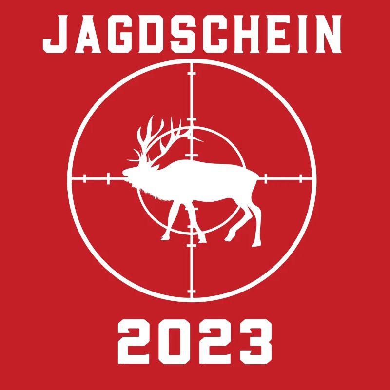 Jagdschein 2023 Jagd Jäger Jägerin