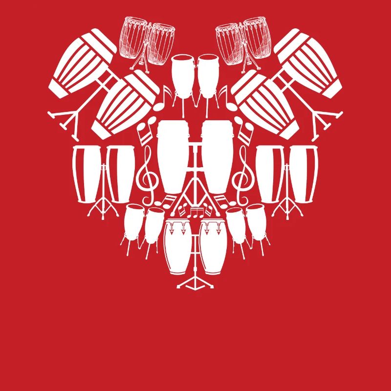 Conga Heart Conga Player Conga Drums Instruments