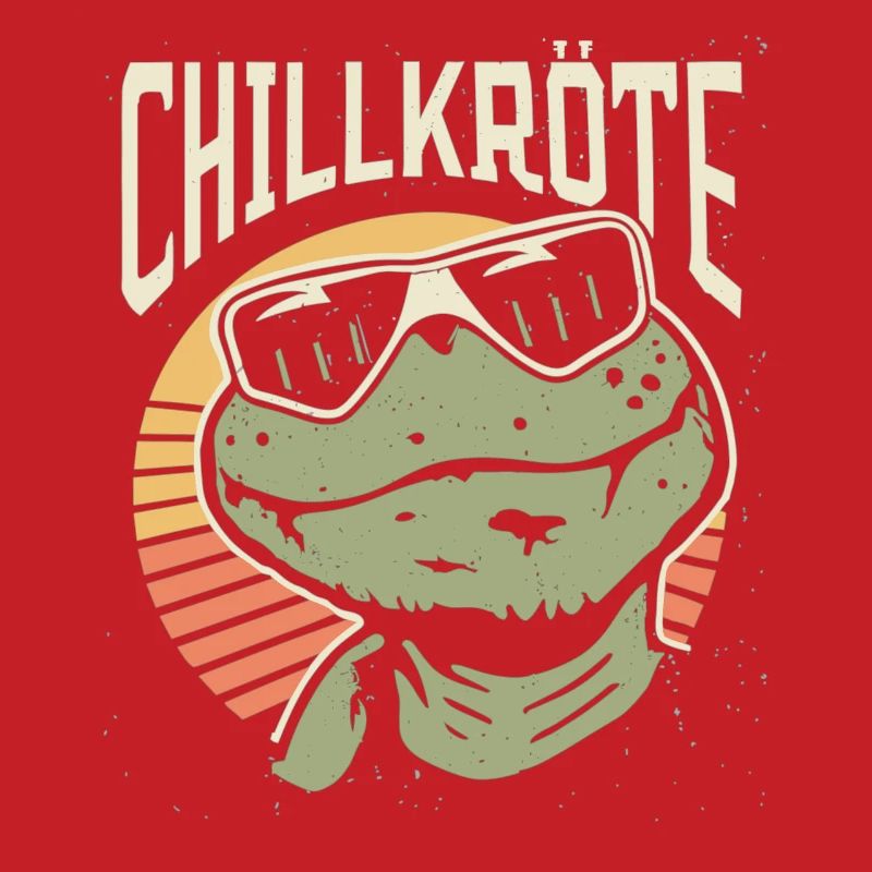Relaxed turtles Chill toad