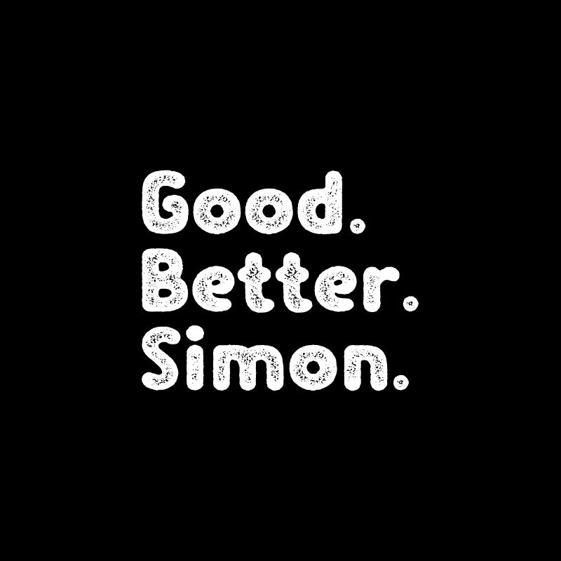 Bien, c’est mieux, Simon