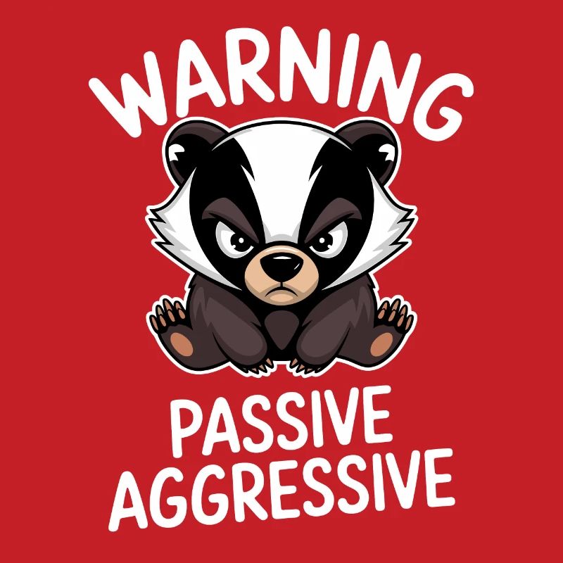 Warning Passive Aggressive Dachs