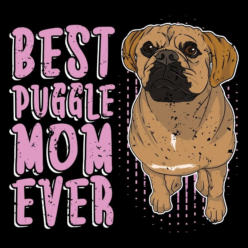 Beste Puggle Mama Hunde Muttertag Geschenk Puggle