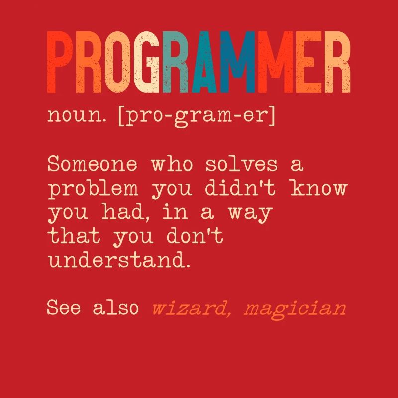 Funny Programmer Definition Software Developer