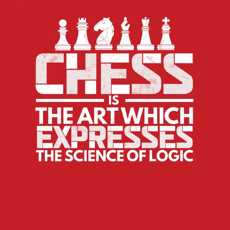 Chess Art Expresses Science Logic Chess Master