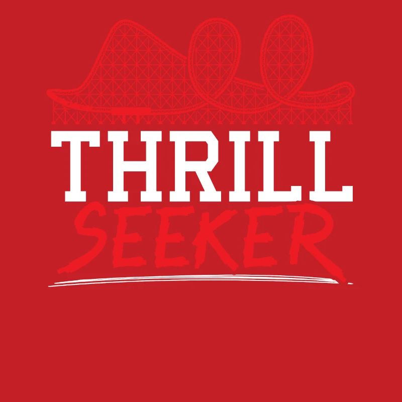 Thrill Seeker Roller Coaster Ride Rollercoaster