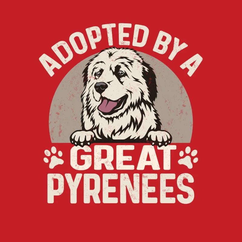 Great Pyrenean Dog, adopted by a Great Py