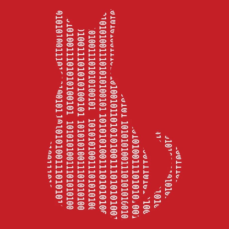 Informatiker Katze Admin Programmierer