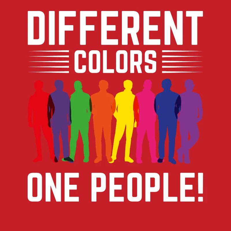Différentes couleurs, un seul peuple