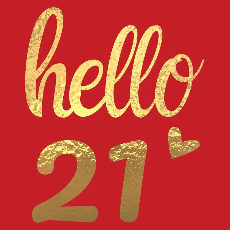 Hello 21 doré