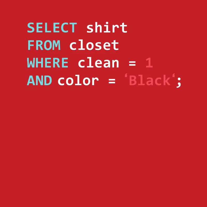 Programmierer Datanbank Lustiges SQL Query