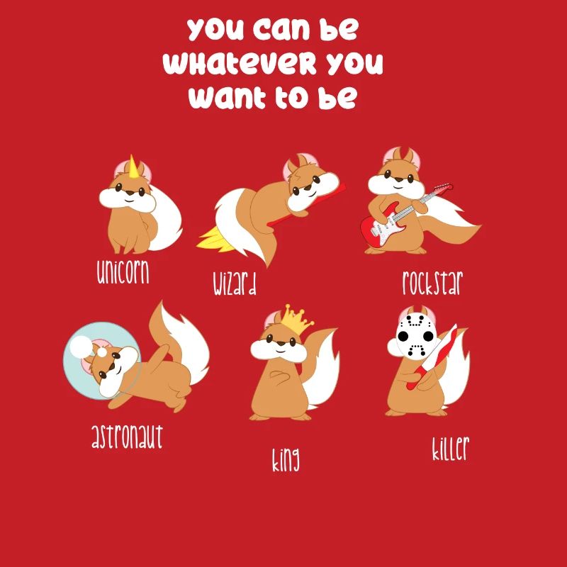 Eichhörnchen - Be different - Eichkätzchen