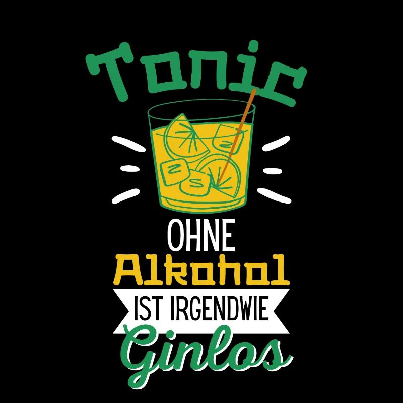 Tonic Without alcohol is somehow Ginlos Gin