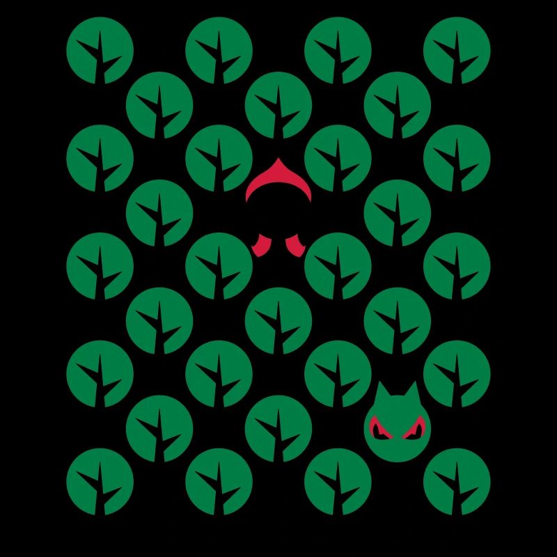 Fairytale - Märchen - Rotkäppchen - Wolf - Grafik