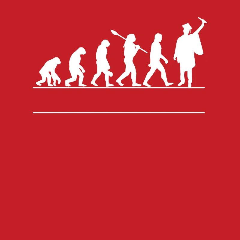 Abitur Evolution lustige Geschenkidee