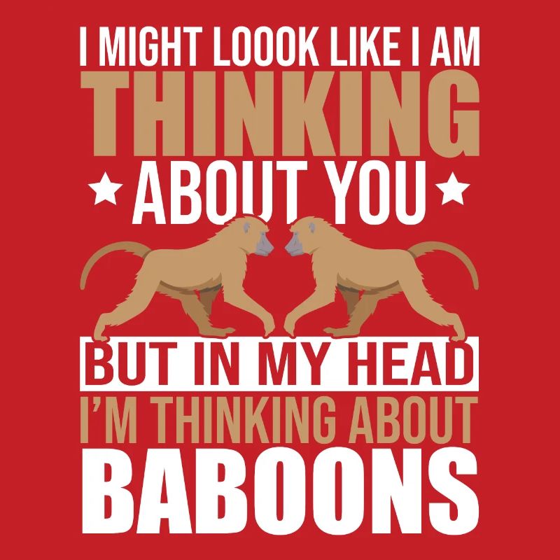 Gift for baboon lover