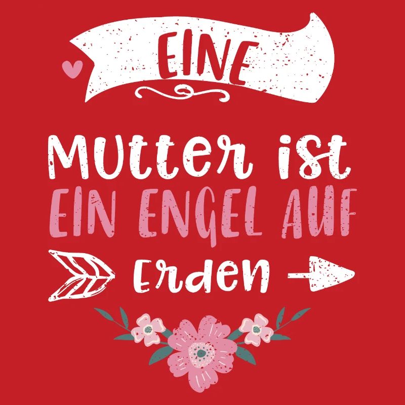 Eine Mutter ist ein Engel auf Erden