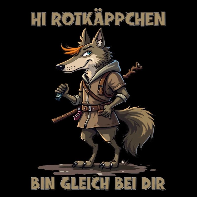 Rotkäppchen - Ich bin gleich bei Dir - deutsch