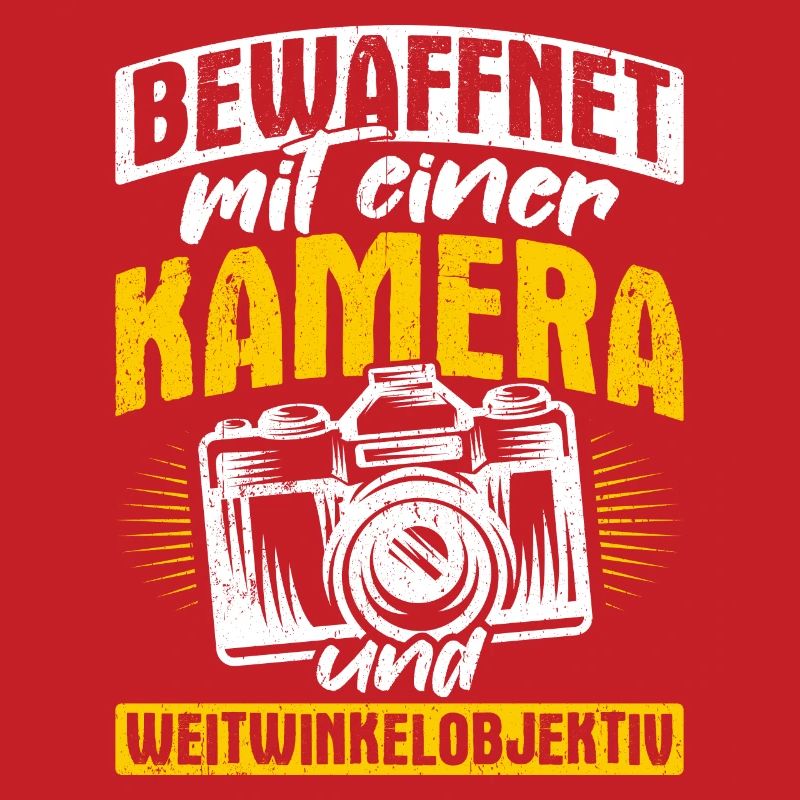 Bewaffnet mit einer KAMERA und WEITWINKELOBJEKTIV