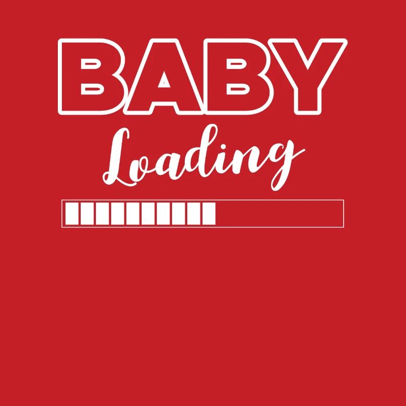 Baby Loading Geschenk Werdende Mutter