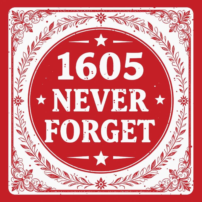 White Gunpowder Plot Stamp