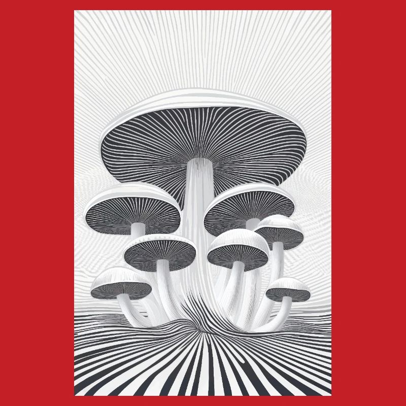 Optical Mushroom Forest