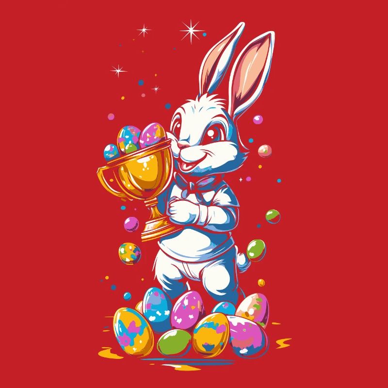 Easter Bunny Easter Eggs Egg Hunt Winner Cup