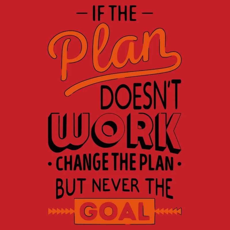 If the plan doesn t work Farbe aenderbar