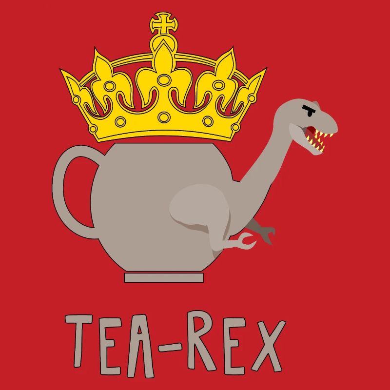 Tea-Rex - T-Rex jeu de mots bestial fun4m3